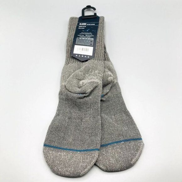 Stance Star Wars Solid Trooper Gray Men's Medium Crew Socks 6-8.5 - Picture 3 of 3